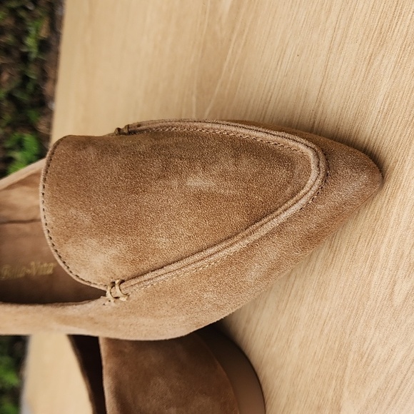 Bella Vita Alessi Tan Suede Leather Flats Size 8 - Picture 6 of 12